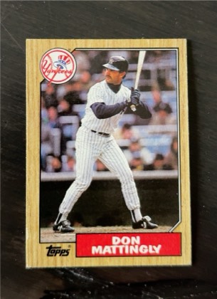 Don Mattingly graded 6 & below
