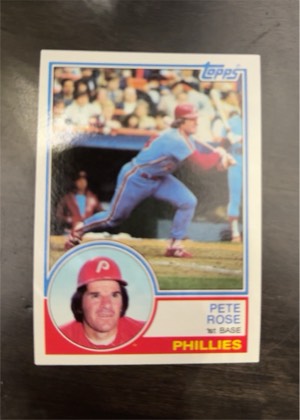 Pete Rose graded 6 & below