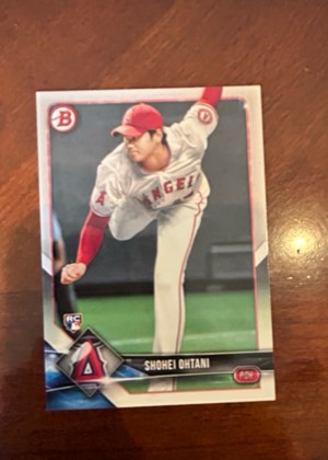 Shohei Ohtani graded 8
