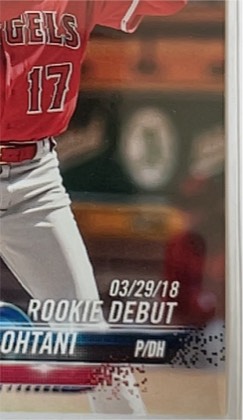 Shohei Ohtani, graded 9.0