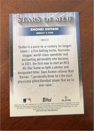 Shohei Ohtani graded 6 & below