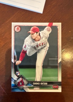 Shohei Ohtani, graded 8.5