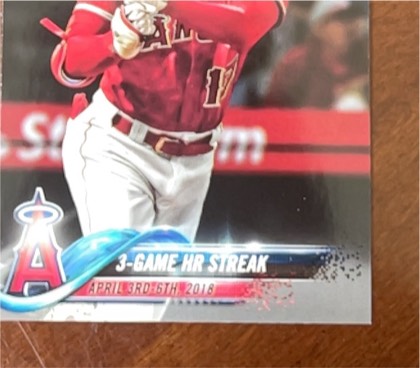 Shohei Ohtani graded 9