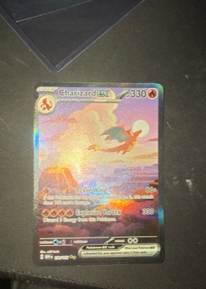 Charizard ex, graded 9.5