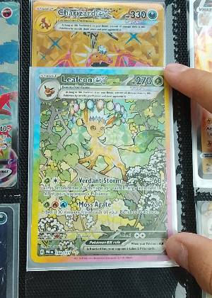 Leafeon ex, graded 9.5