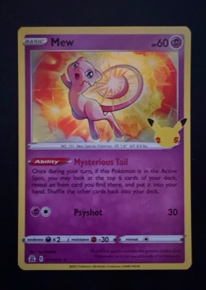 Mew, graded 9.0