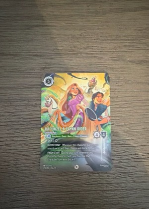 Rapunzel & Flynn Rider - Unlikely Pair (Enchanted), graded 9.0