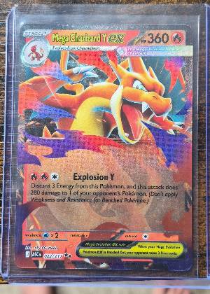 Mega Charizard Y ex, graded 9.0