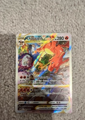 Charizard VSTAR, graded 9.0