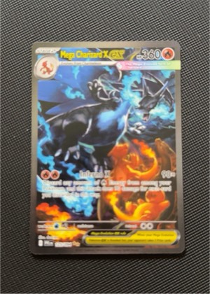 Charizard ex, graded 9.0