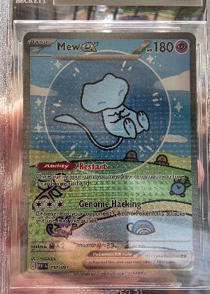 Mew ex, graded 9.0