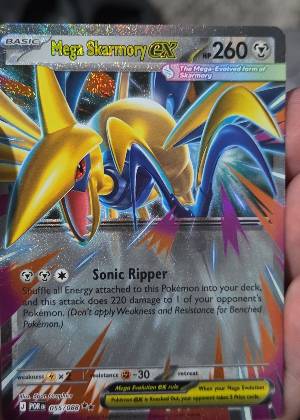 Mega Skarmory ex, graded 9.0