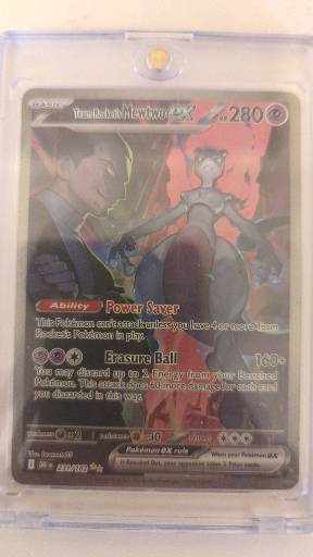 Team Rocket's Mewtwo ex, graded 9.0
