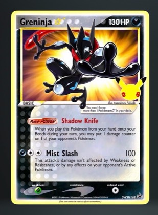 Greninja Star, graded 9.0