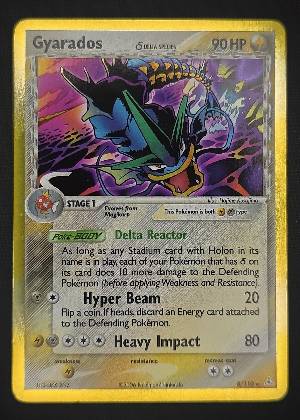 Gyarados (Delta Species), graded 8.5