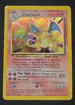 Charizard, graded 5.5