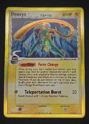 Deoxys (Delta Species - Speed Forme), graded 9.0