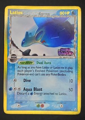 Latios - 012/110 (Delta Species), graded 9.0