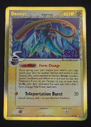 Deoxys (Delta Species - Speed Forme), graded 9.0