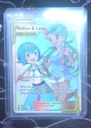 Mallow & Lana (Full Art), graded 9.0