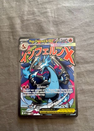 Mega-Glurak X EX graded 8
