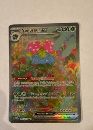 Venusaur ex, graded 9.0