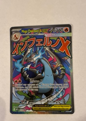 Mega Charizard X ex - 023 graded 8.5