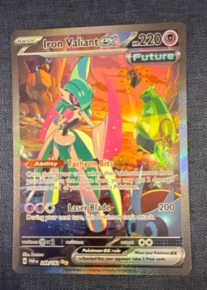 Iron Valiant ex, graded 9.0