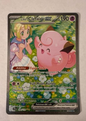 Lillie's Clefairy ex, graded 9.0