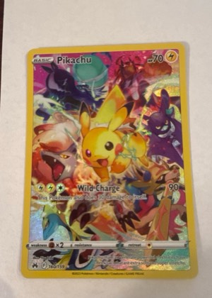 Pikachu (Secret), graded 9.0