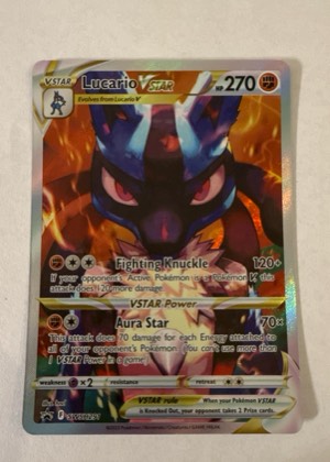 Lucario VSTAR, graded 9.0