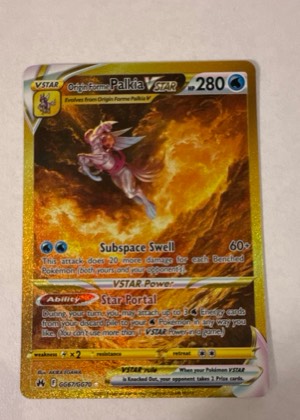 Origin Forme Palkia VSTAR (Secret) graded 7