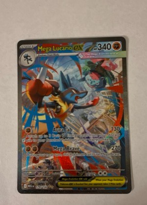 Mega Lucario ex, graded 9.0