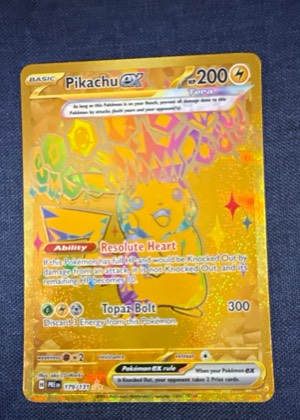 Pikachu ex, graded 9.0