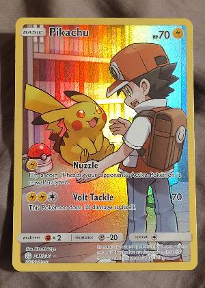 Pikachu (Secret), graded 9.5