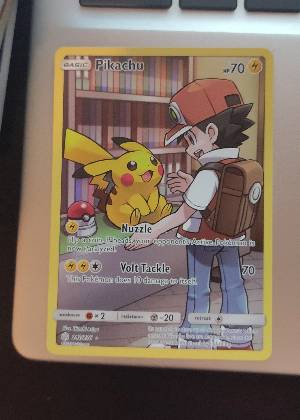 Pikachu (Secret), graded 9.0