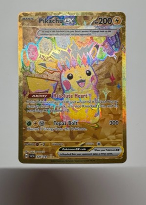 Pikachu ex, graded 9.0