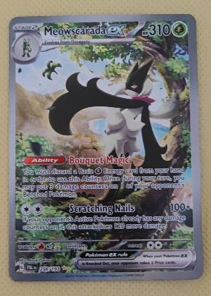 Meowscarada ex, graded 9.5