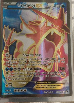 Gyarados EX (Full Art), graded 9.5