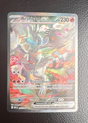 Reshiram ex, graded 9.5