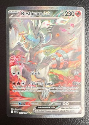 Reshiram ex, graded 9.5