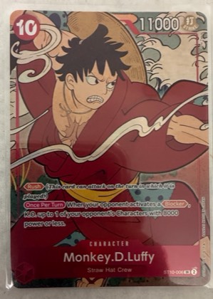 Monkey.D.Luffy (006), graded 9.0