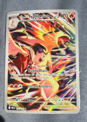 Ethan's Typhlosion, graded 9.0
