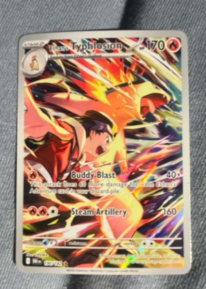 Ethan's Typhlosion graded 9