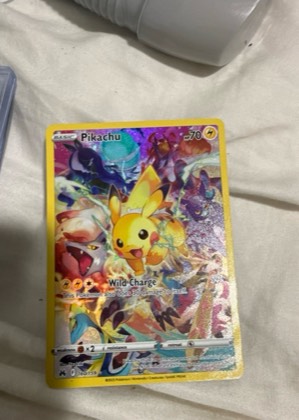 Pikachu (Secret), graded 9.0
