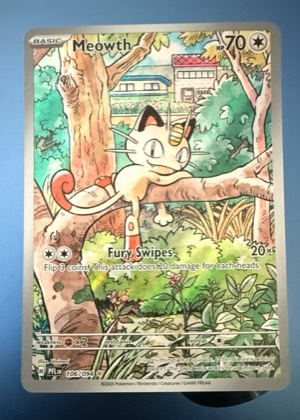 Meowth, graded 9.0