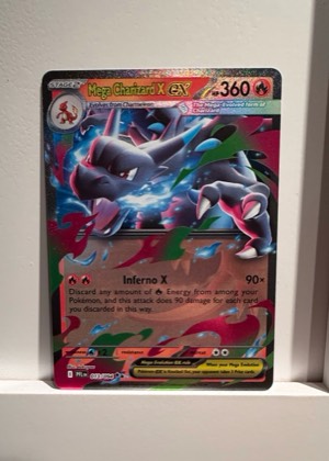 Mega Charizard X ex, graded 9.0
