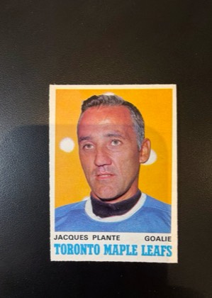 Jacques Plante, graded 8.5