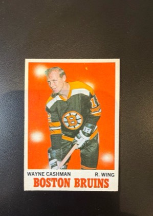 Wayne Cashman, graded 9.0