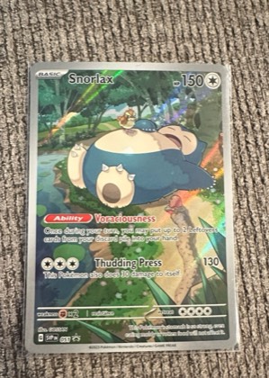 Snorlax - 051, graded 9.0